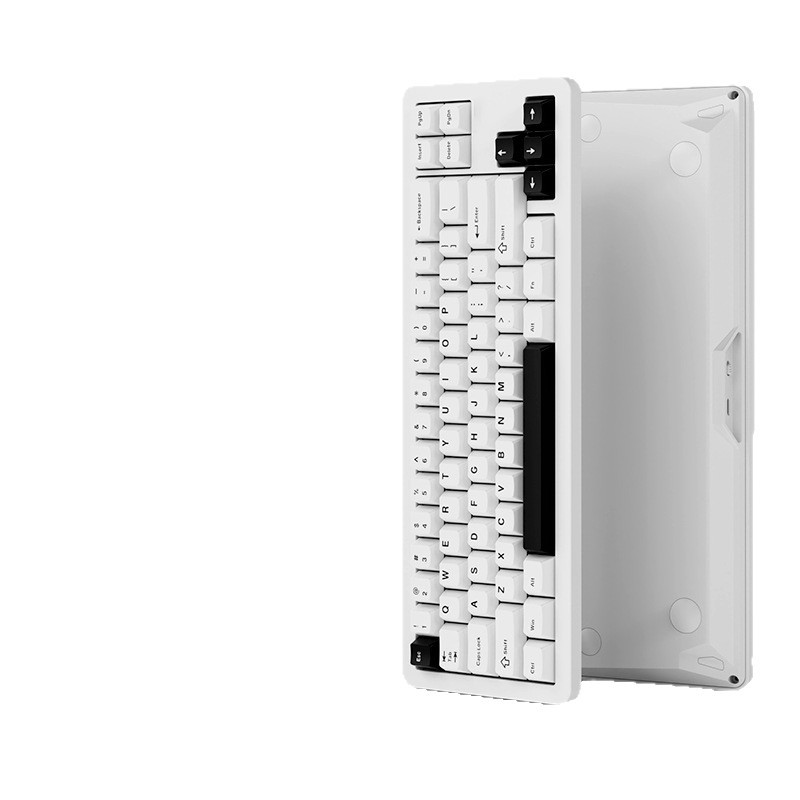 Teclado mecánico JEET65 Tianzhou Tian Zi65 Matriz RGB Efecto de la lámpara conexión de tres modos enchufable en caliente de tecla completa