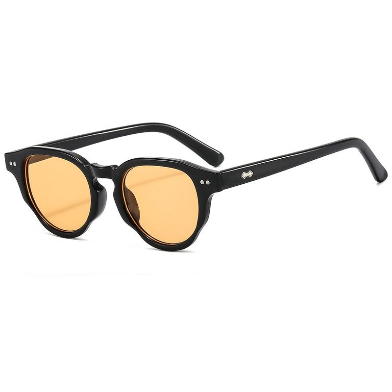 Gafas de sol europeas y americanas de caja, tendencia, protección UV, moda, uñas de arroz transfronterizas de Amazon, gafas de sol para hombres y mujeres