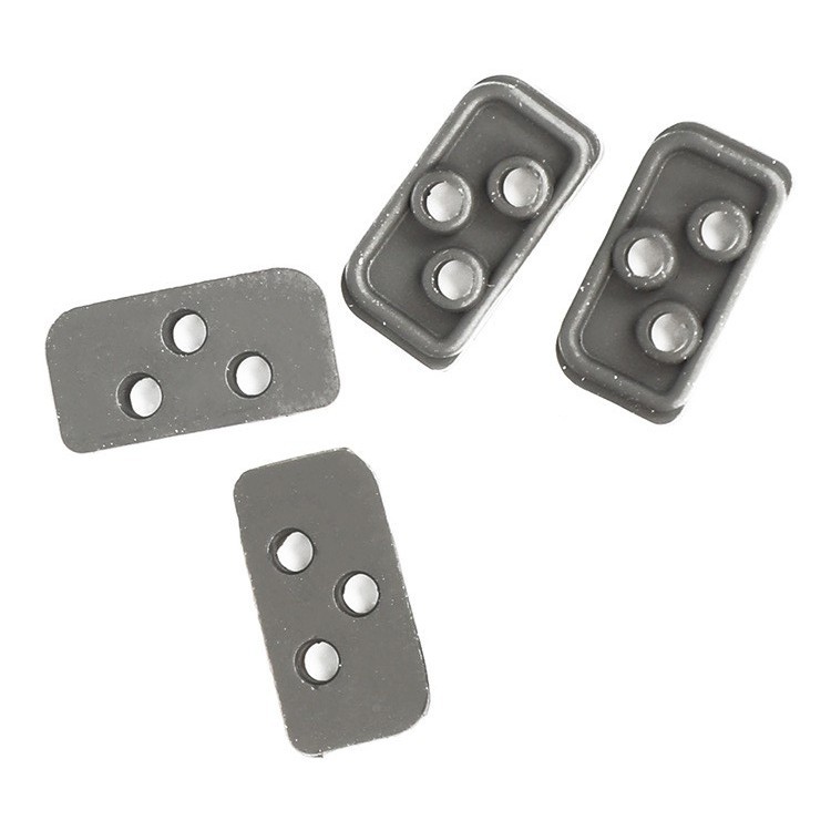 长方形密封硅胶垫耐高温耐油防水减震硅橡胶密封垫片矩形橡胶垫