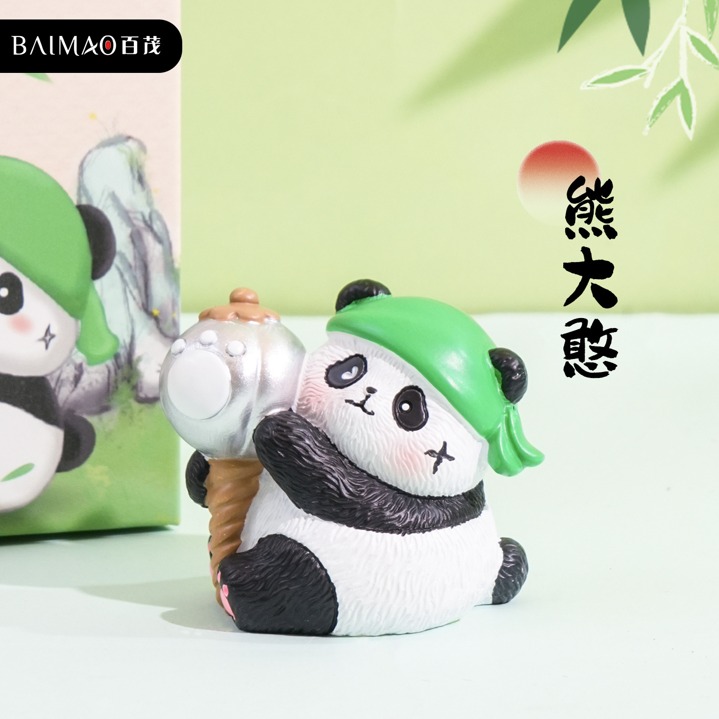 팬더 강호 시리즈 장식품 - Xiong Dahhan