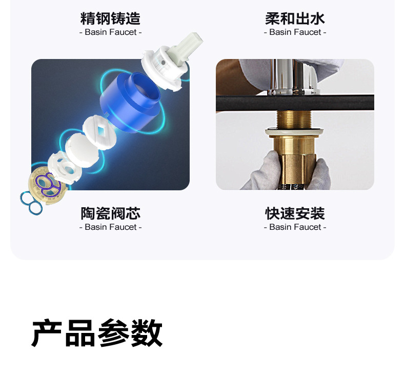 Cross-border Russian kitchen balcony wall-mounted concealed mixing valve with extended handle horizontal pipe water outlet shower faucet undefined