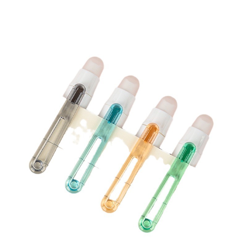 Bolígrafo de gel borrable Deli A667 con punta retráctil tipo bala, bolígrafo borrable termosensible, bolígrafo azul cristal para estudiantes.