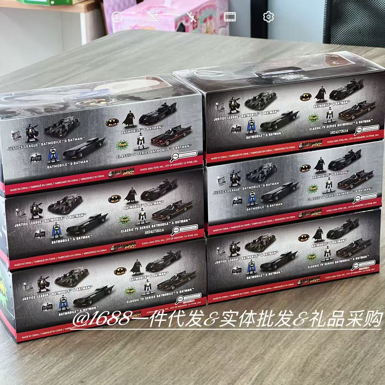 1: 32 EE.UU. Jada Jada Auténtica Liga de la Justicia Batman Carro Batmobile Aleación Modelo de automóvil Producto terminado