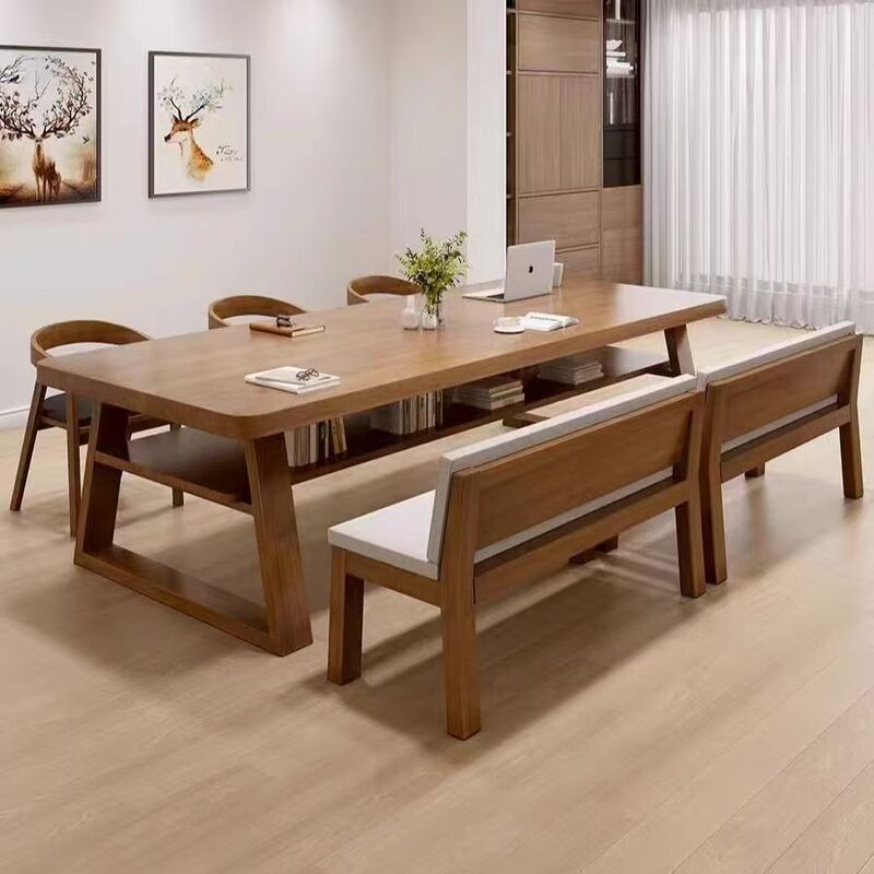 Nordic Solid Wood Desk, Living Room Double Study Table, Modern Simple Computer Desk, Home Reading Table, Calligraphy Table Nordic Solid Wood Desk, Living Room Double Study Table, Modern Simple Computer Desk, Home Reading Table, Calligraphy Table