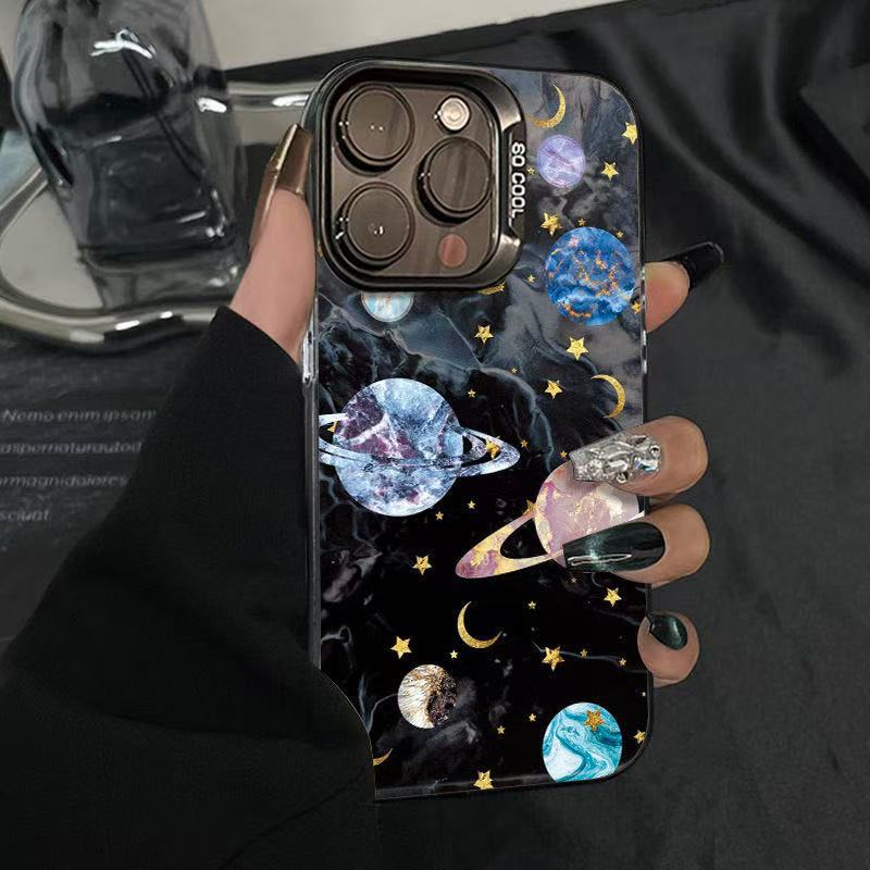 Nuevo planeta para iPhone 16 funda para teléfono móvil Apple 15promax/14/13pro/12 Europa y América 11