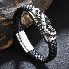 T 80081 Leather Scorpion Bracelet ţƤЫ������ ŷ���羳
