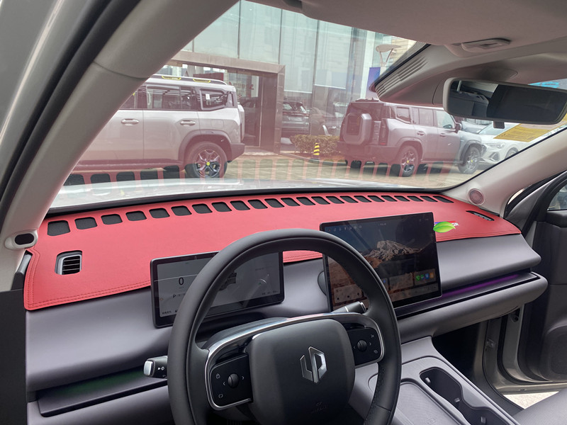 Wholesale Zero Run C10 Central Control Instrument Panel Sunshade Suede Light-proof Mat Car Modification Decorative Special Products