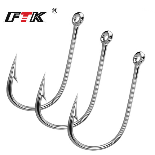 FTK pays Iseni 100 pieces of no-barbed fishing lures, lure boxes, offshore hooks, long-range anti-peel hooks, cross-border wholesale