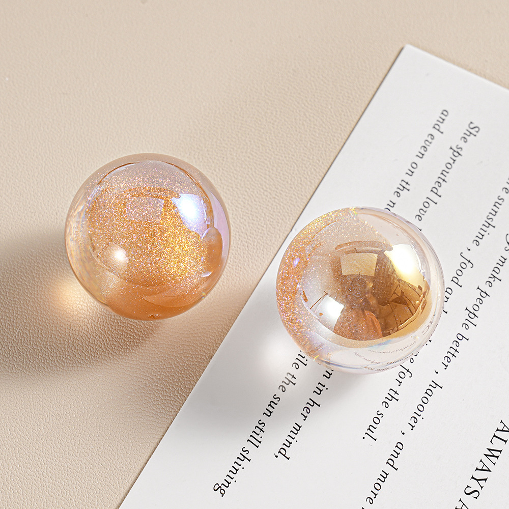 25MM Dadi Thunder Cuentas colgantes de un solo orificio Colgante de bricolaje Cadena de teléfono móvil Accesorios de joyería Caramelo Cuentas parpadeantes Lote disperso