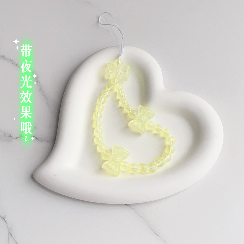 GLD-SL072-05 빛나는 팔찌-노란색 크리스탈 활