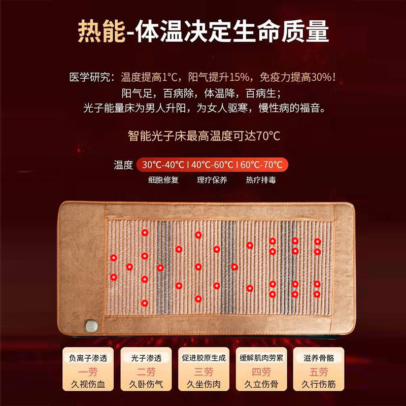 フォトンベッドエネルギーベッドと台湾縦賢四季康美フォトンエネルギーベッド家庭用養生マットレス美容院|undefined