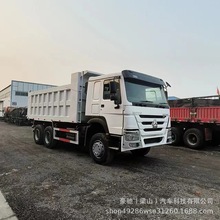 翻新重汽豪沃自卸车 HOWO10轮6x4自卸车二手工程机械车出口非洲