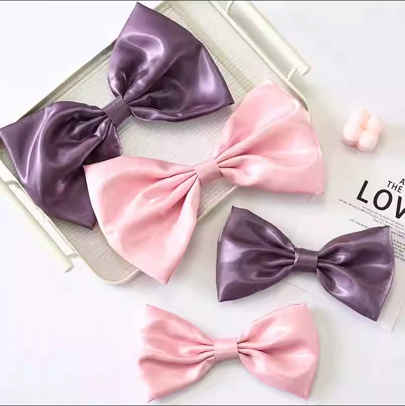 Коробка для букета с бантом из сатина, упаковочная коробка для цветов, корзина для цветов, подарочная коробка для фруктов, упаковка из сатиновой ткани с узором