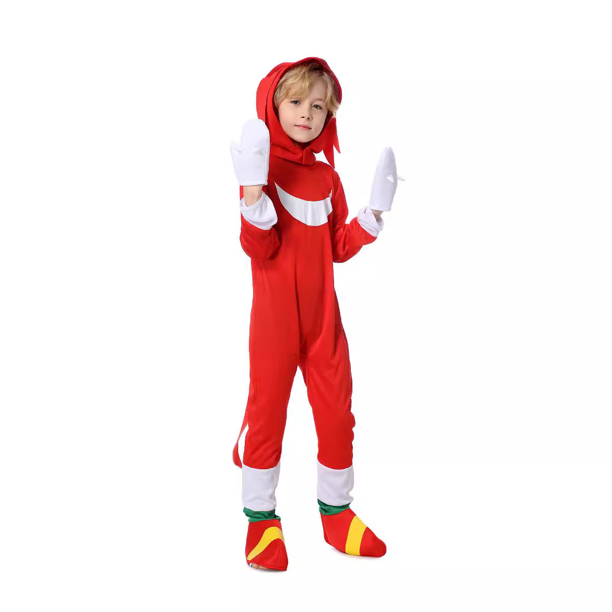 Disfraz de Halloween Disfraz de Sonic Blue Hedgehog Traje de actuación de Sonic para niños súper supersónicos image 12