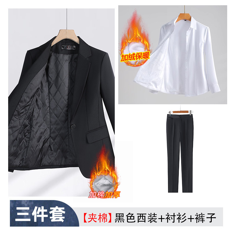 スーツのコートの女性春秋職業スーツの面接正装の気質のスーツのホテルのフロントの工装のマネージャーの作業服