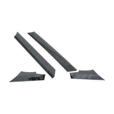 Models of Jetour Freer Shanhai Other Car Modifications - bright-black-a-pillar-trim