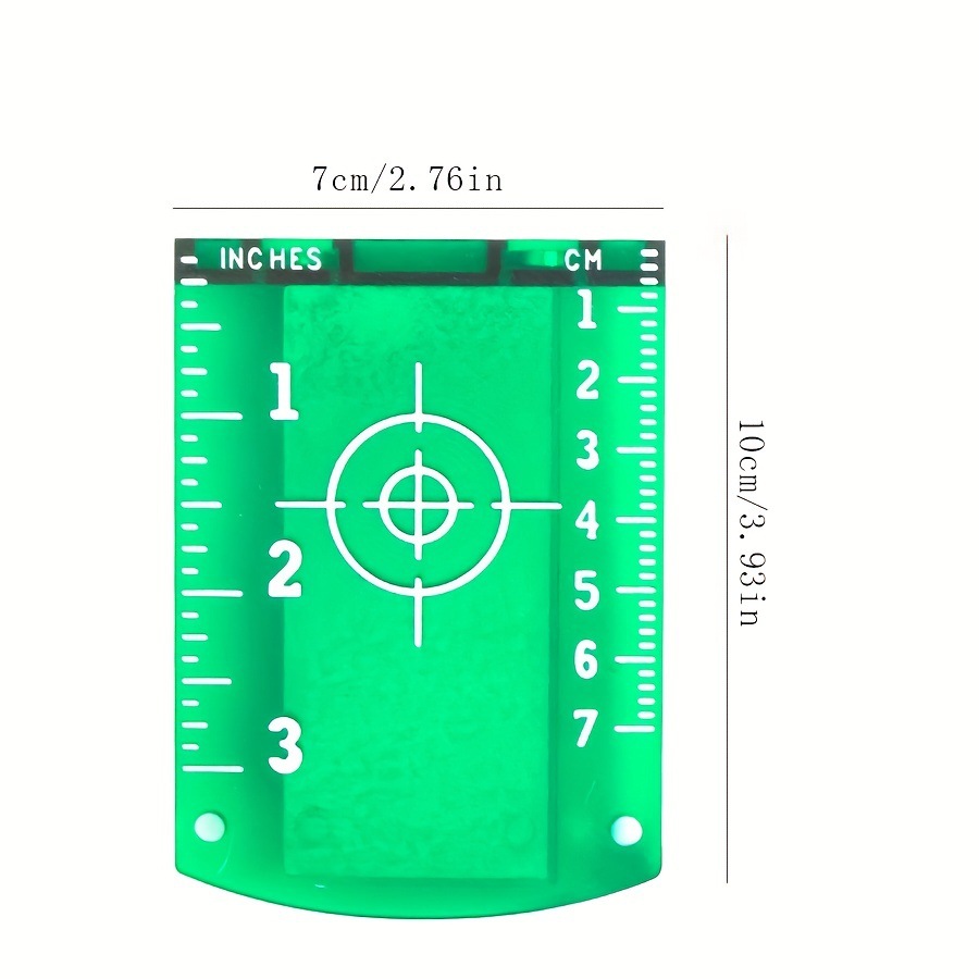 Objetivo de nivel láser magnético infrarrojo etiqueta de la pared pegatina instrumento de tierra objetivo reflector objetivo de nivel láser