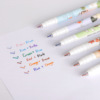 Cartoon lip pencil, fluorescence marker for elementary school students, comics, coloured pencils