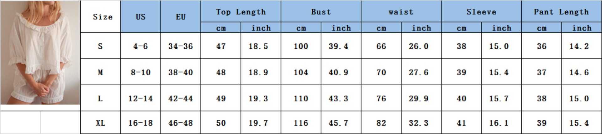 2024 Spring/Summer European And American New Women's Fashion Ruffle Trim Plaid Casual Shorts Set For Elegant Commuting_ecoleips.com