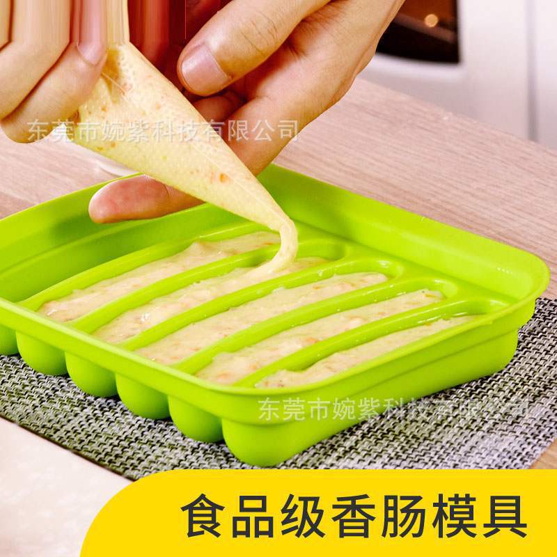 DIY Silicone Sausage Mold, Food Supplement Tool, Home-Made Hot Dog, Ham Sausage, Baked Sausage Mold, Sausage Mold