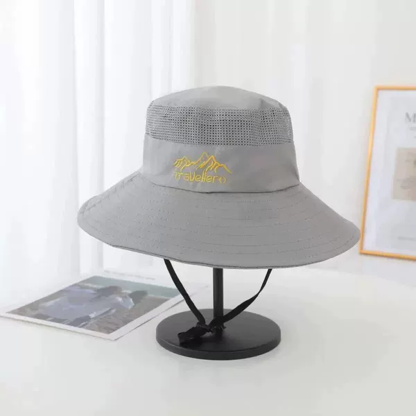 Mount Fuji Fisherman's Hat (light gray)
