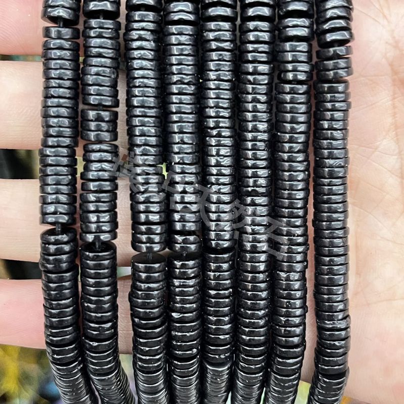 1*6 インターレイクリスタル瑪瑙アメジストフラットビーズ卸売スペーサービーズルースビーズホイールビーズ diy ジュエリーアクセサリーブレスレットスペーサー|undefined
