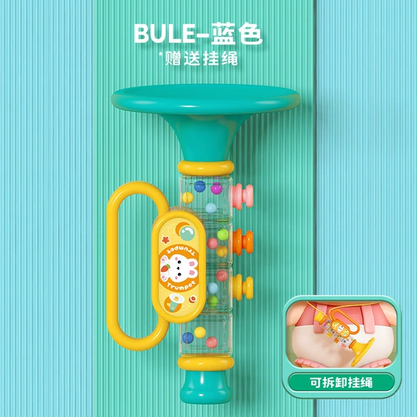 Meng pet horn-blue [bag installation]