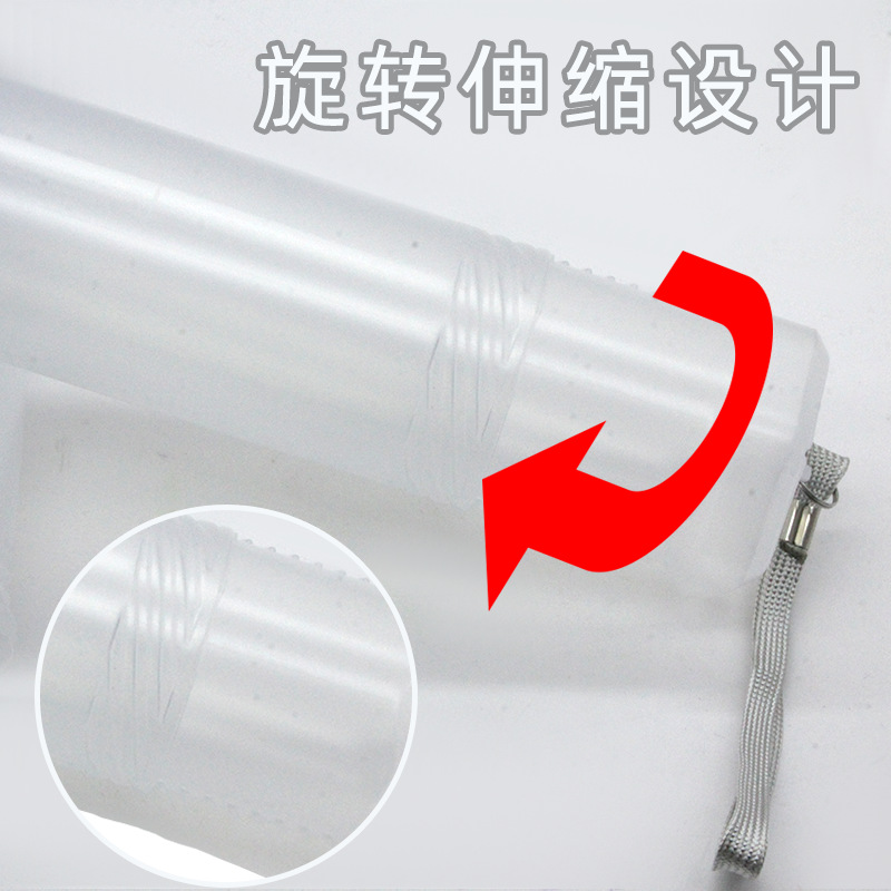 透明伸縮ペン立て美術絵画専用毛筆鉛筆画ペン立てペン立て携帯型プラスチック回転筒