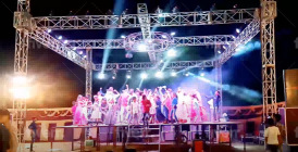 创笙外销custom款铝合金管材展架展览展示厂家直销螺丝架SGS\TUV