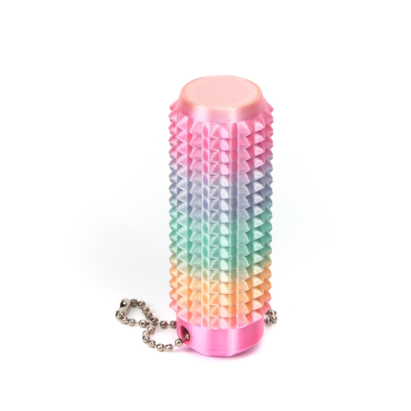 Fidget rotatorio impreso en 3D, juguete antiestrés portátil