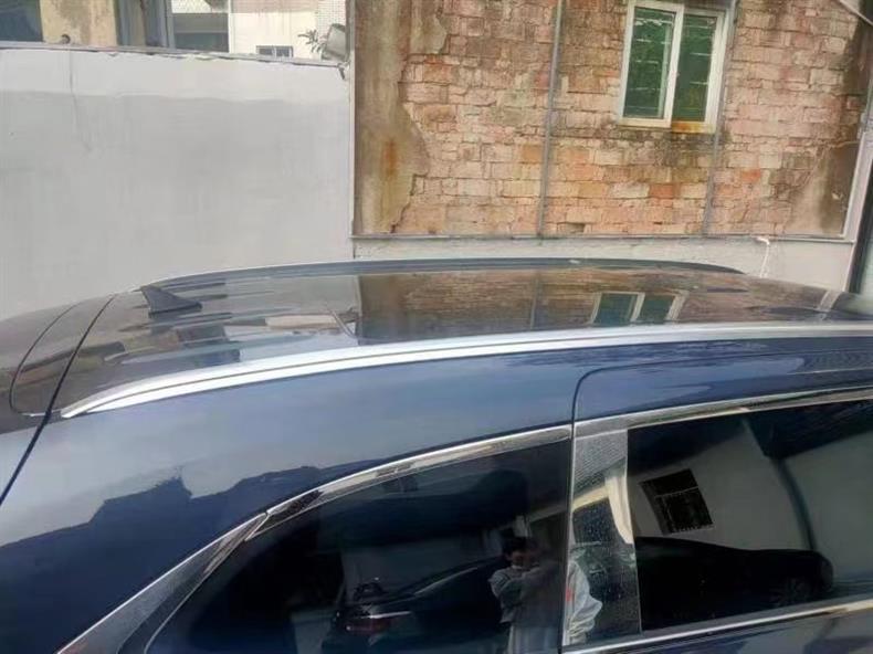 Suitable for 21 Hyundai Tucson L Kustu Roof Rack Aluminum Alloy Punch-Free Vertical Rod Travel Modification