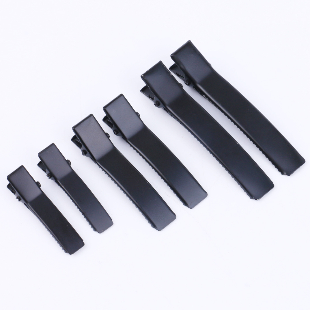 3.5cm 블랙 더블 헤어핀