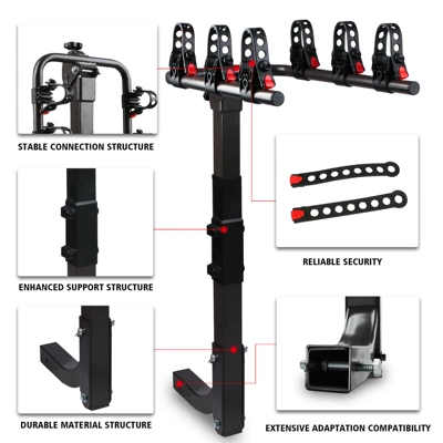 Suspension Rack, Adjustable Car-Mounted – Car bike rack