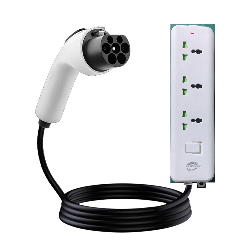 European Standard Discharge Gun Power Strip V2L Power Supply External Discharge New Energy Electric Vehicle Power Station Type2 Ideal