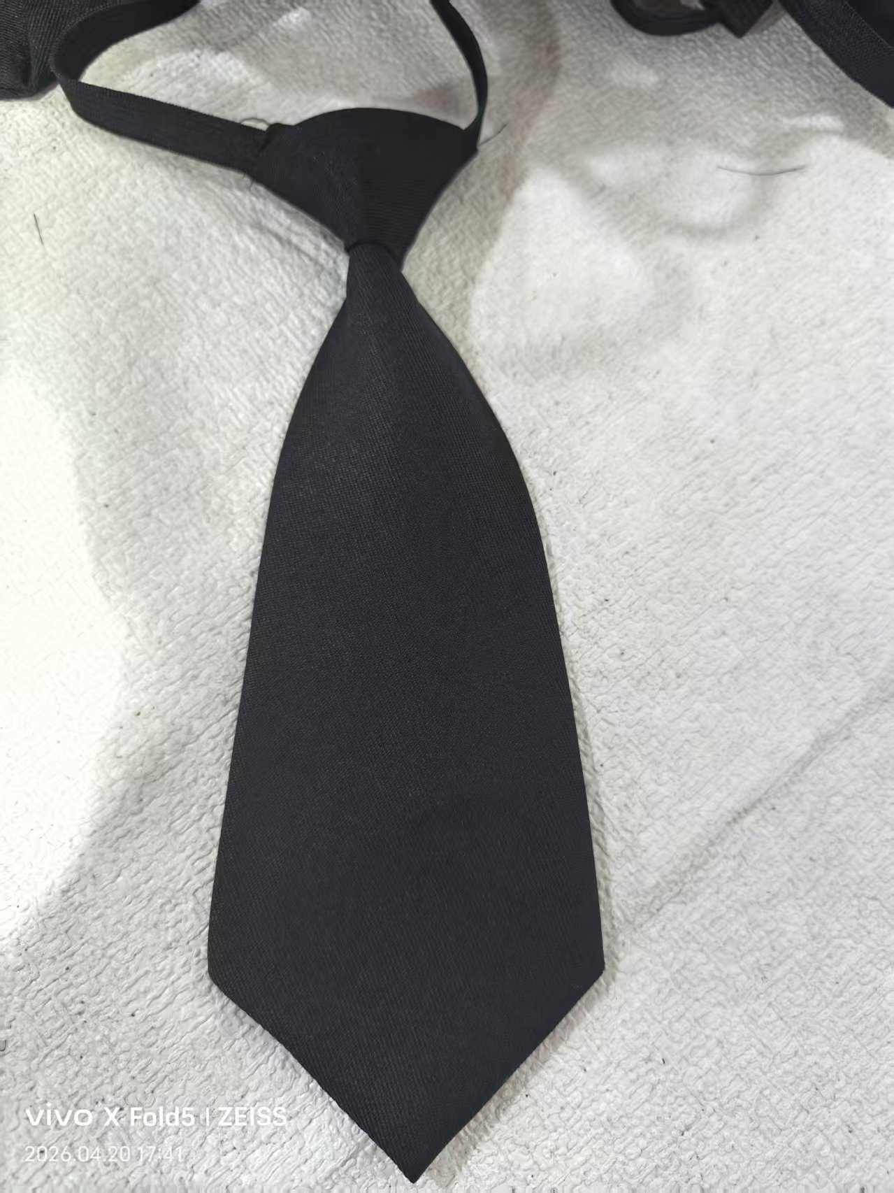 8*22cm 검정색 플랫 고무 밴드