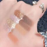 Матовые палетка теней, хайлайтер, румяна, тени для век, новая коллекция, на каждый день, не растекается, «три в одном»