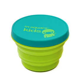 BC10儿童硅胶折叠杯碗旅行便携餐具可伸缩水杯旅游用品耐高温