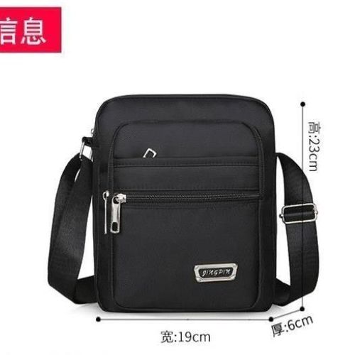 Men's Single Shoulder Crossbody Bag Oxford Cloth New Outdoor Leisure Business Single Shoulder Sports Crossbody Bag Trendy Backpack