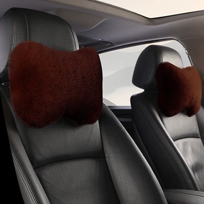 Waist Pillow — Waist support - brown-2-headrests