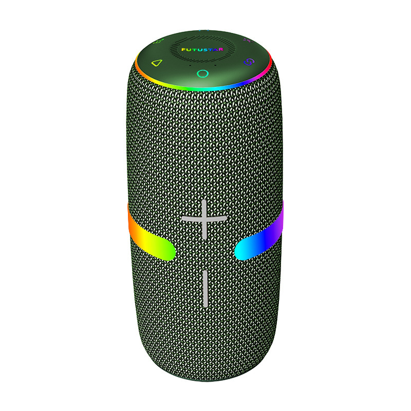 国境を越えた新しい 30 ワット Bluetooth スピーカー屋外防水ポータブルサブウーファー RGB ライト Bluetooth オーディオ卸売|undefined