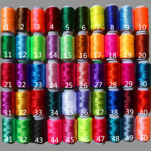 Silk light manual embroidery thread embroidery thread cross-stitch insole wiring Suzhou embroidery embroidery ice silk thread winding thread
