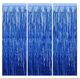 Rain silk curtain 1*2M rain silk color strip metal tin foil tassel curtain birthday wedding bridal shower baby bath