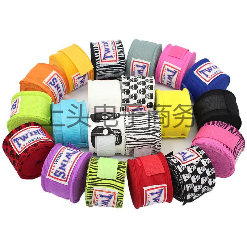 Factory Direct Supply 5m Elastic Boxing Wraps, Sanda Muay Thai Bandages, Hand Wraps, Sports Protective Gear, Hand Wraps Supplier