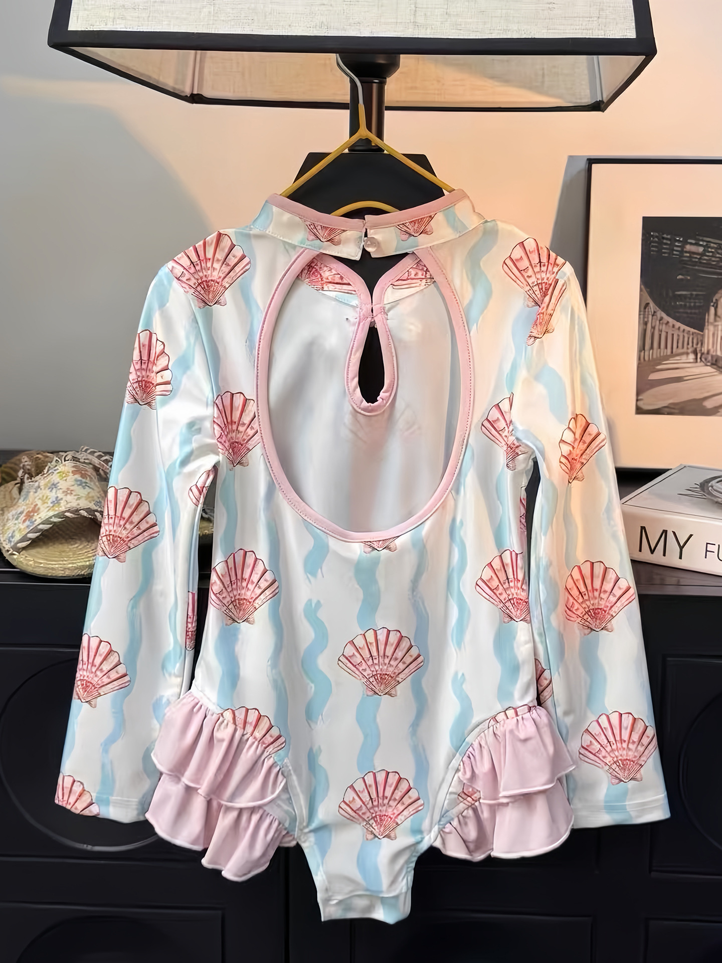 Children's marine swimwear, sun protection 5