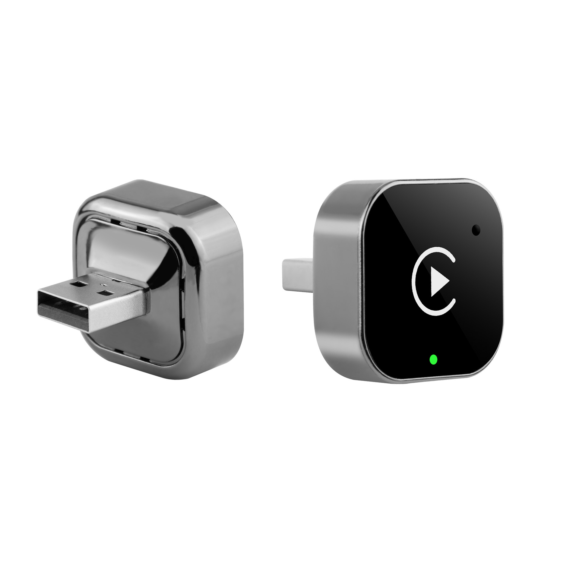 Two-In-One Cross-Border Mirroring Android Auto Car Interconnect Box Wired to Wireless Carplay