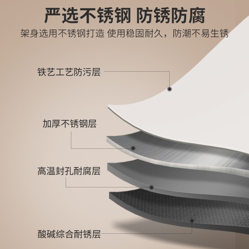 Portaherramientas de acero inoxidable 304 cocina multifuncional cuchillo de cocina estante de cuchillos rejilla de almacenamiento de pared de la encimera de drenaje doméstico