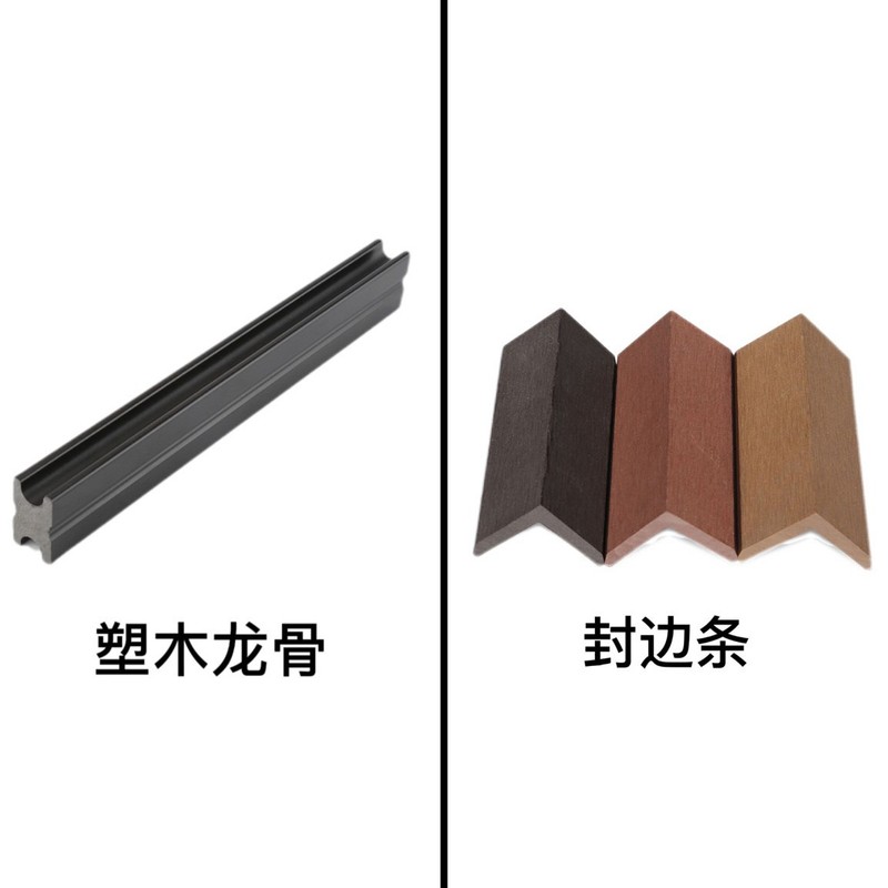 プラスチックの床のバックルの部品の防腐木のプラスチックの床のバックルのステンレスのアルミニウム合金のバックルの部品|undefined
