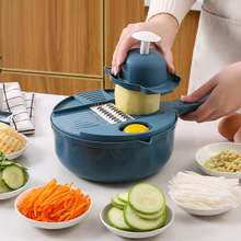 厨房切菜器多功能削土豆切丝机家用刮萝卜刨丝器切片擦丝神器
