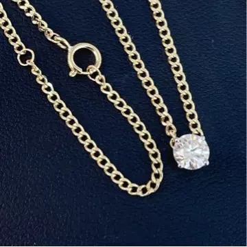 爆闪钻石双色古巴项链闺蜜锁骨链18k链时尚轮回经典复古摩登随性