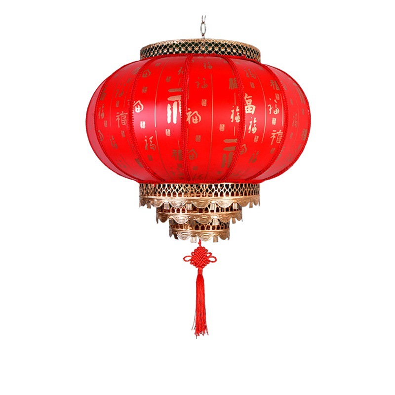 新年屋外提灯、羊皮提灯風、アンティーク調、防水、赤提灯、玄関LED飾り、卸売